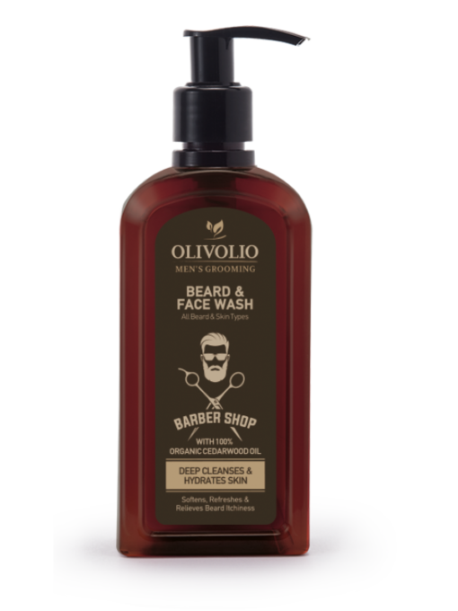 Olivolio Beard & Face Wash 200 ml
