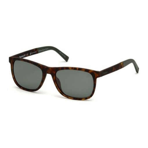 Solbriller til mænd Timberland TB9129-5652R Brun (56 Mm)