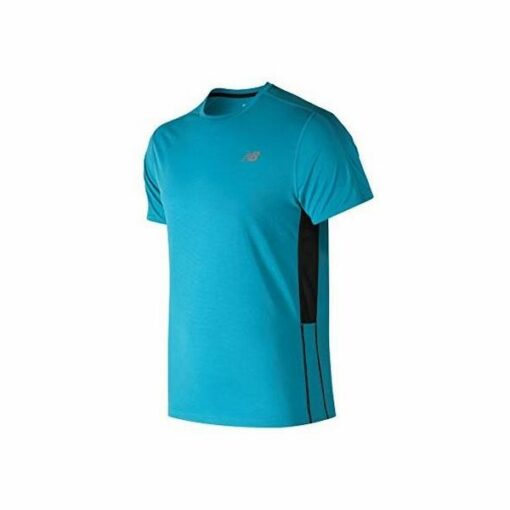 Kortærmet T-shirt til Mænd New Balance ACCELERATE Blå