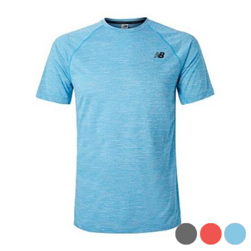 Kortærmet T-shirt til Mænd New Balance TENACITY