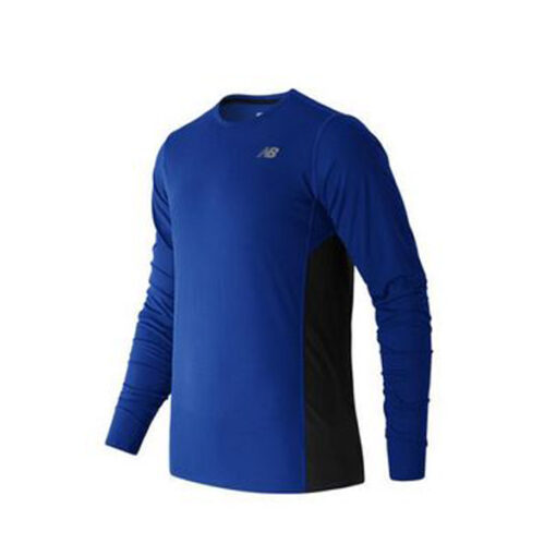 Langærmet T-shirt til Mænd New Balance ACCELERATE Blå