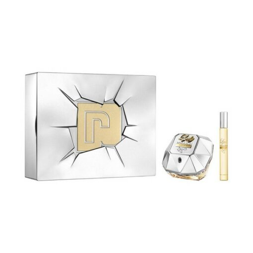 Parfume sæt til kvinder Lady Million Lucky Paco Rabanne (2 pcs)
