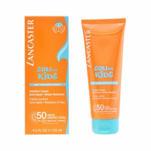 Solcreme Sun Kids Wet Skin Lancaster SPF 50 (125 ml)