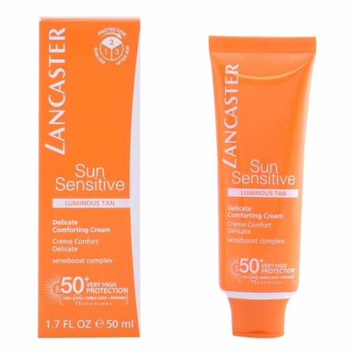 Solcreme til ansigtet Sun Sensitive Lancaster Spf 50 (50 ml)