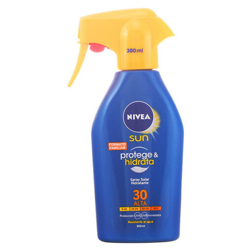 Solcreme spray Protege & Hidrata Nivea SPF 30 (300 ml)