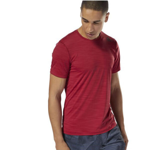 Kortærmet T-shirt til Mænd Reebok Wor Aactivchill Tech Blå - Image 5