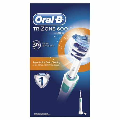 Elektrisk tandbørste Oral-B TriZone 600 Pro Hvid Grøn - Image 5