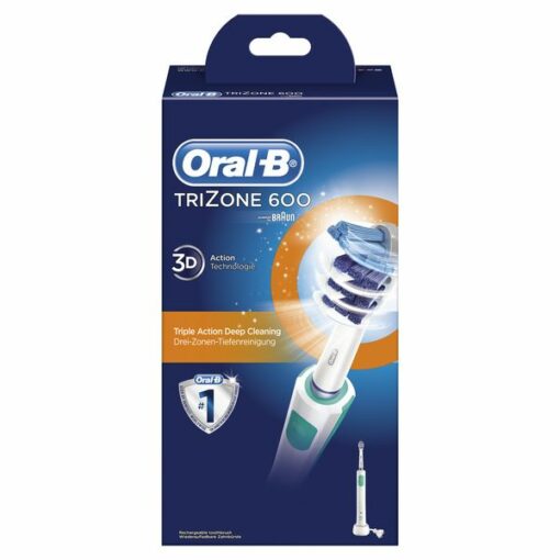 Elektrisk tandbørste Oral-B TriZone 600 Pro Hvid Grøn - Image 4