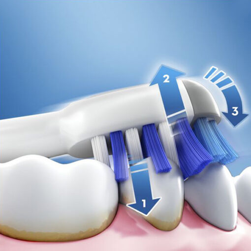 Elektrisk tandbørste Oral-B TriZone 600 Pro Hvid Grøn - Image 2
