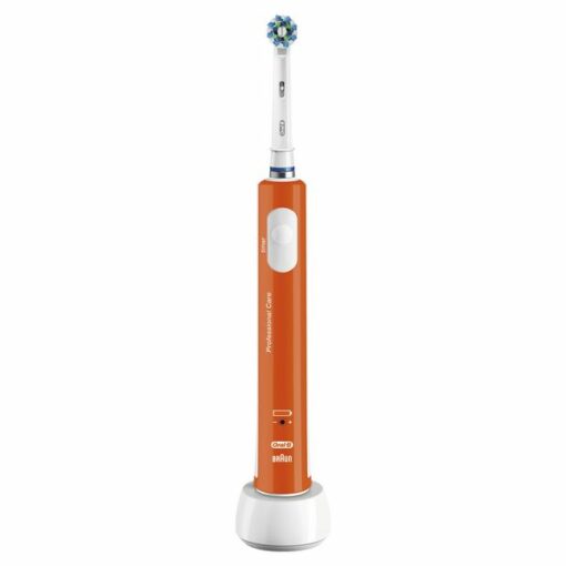 Elektrisk tandbørste Oral-B 600 Pro Hvid Orange