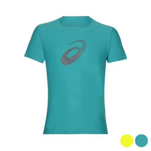 Kortærmet T-shirt til Mænd Asics GRAPHIC SS TOP