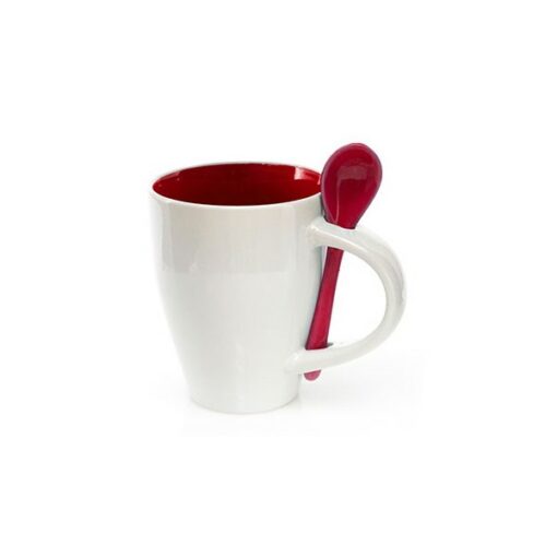 Krus med Lille Ske (350 ml) To-farvet 149459 - Image 3