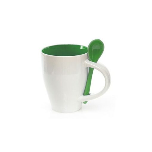 Krus med Lille Ske (350 ml) To-farvet 149459 - Image 2