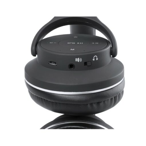 Foldbare hovedtelefoner med bluetooth USB FM 6W Sort 146131 - Image 3
