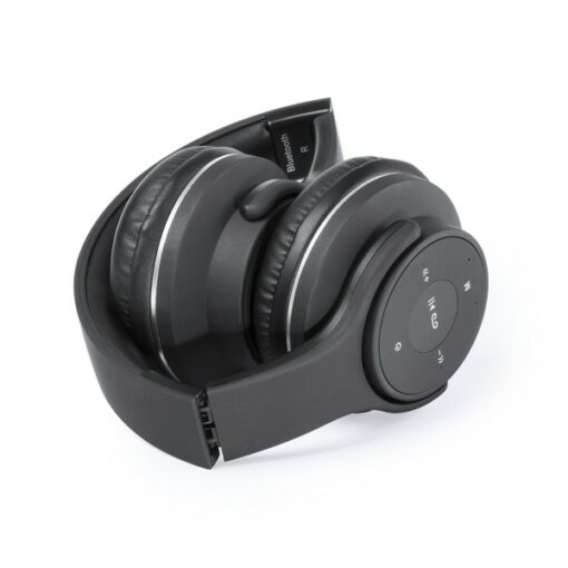 Foldbare hovedtelefoner med bluetooth USB FM 6W Sort 146131 - Image 2