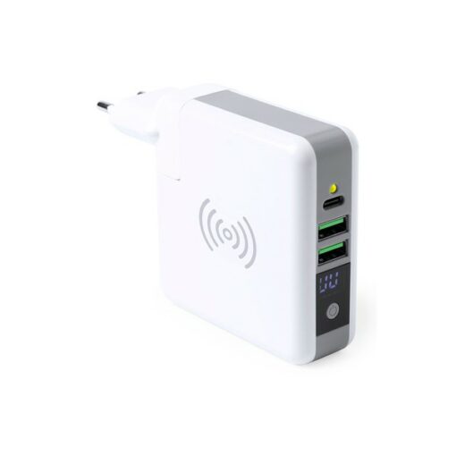 Trådløs powerbank 6700 mAh USB-C Hvid 146141 - Image 8