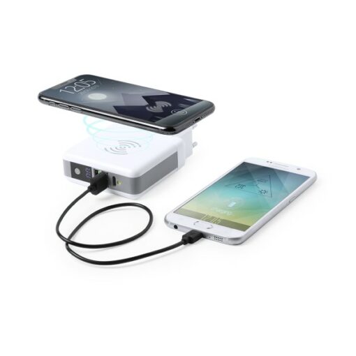 Trådløs powerbank 6700 mAh USB-C Hvid 146141