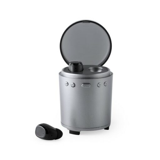 Bluetooth headset med mikrofon FM USB 3W Sølvfarvet 146192 - Image 3