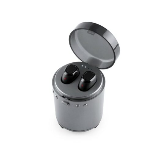 Bluetooth headset med mikrofon FM USB 3W Sølvfarvet 146192 - Image 2