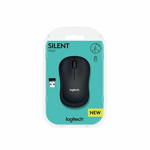 Optisk trådløs mus Logitech Silent M220 1000 dpi Sort - Image 2