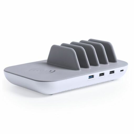 Trådløs oplader til 5 enheder 10000 mA 145768 - Image 2