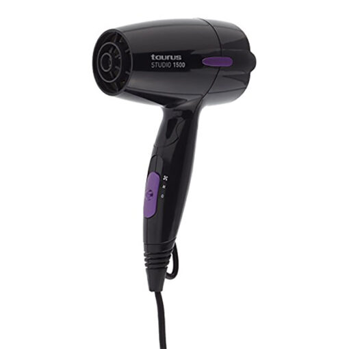 Hårtørrer Taurus STUDIO 1500W Foldbar Sort - Image 4
