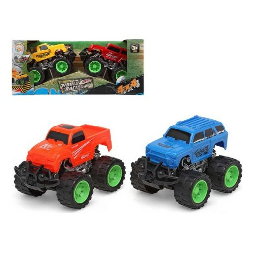 Bil-sæt 4 X 4 World Racing 119287 (2 uds)