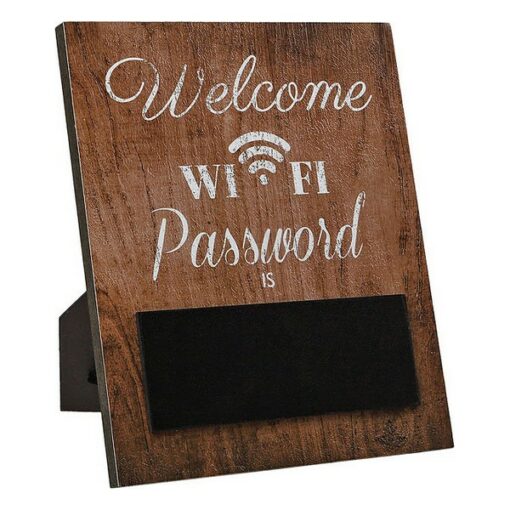 Skilt Wifi Brun 118225