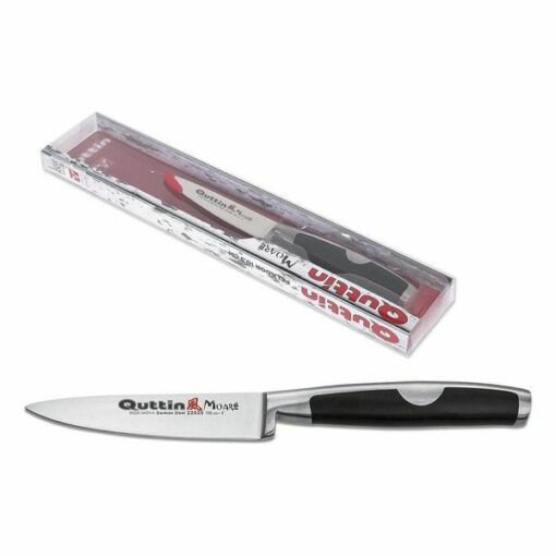 Skrællekniv Quttin Moare Sort (10,5 cm)