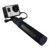 Selfiestang med Power Bank til sportskamera 5200 mAh Sort - Image 2