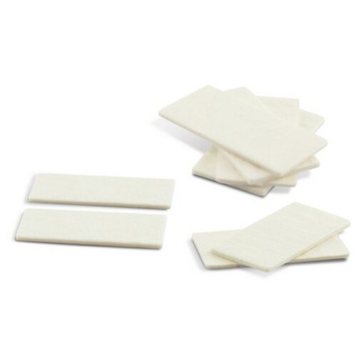 Stof til afdugning til sportskamera (12 pcs) Hvid