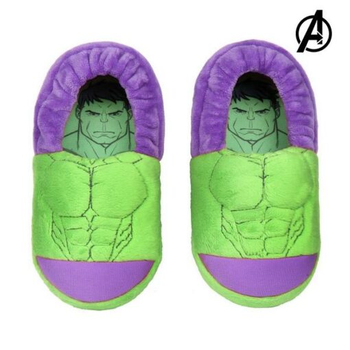 3D Hjemmesko Til Børn Hulk The Avengers 73372 Grøn - Image 2