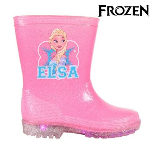 Badesko til børn med LED-lys Frozen 73499 Rosa - Image 4