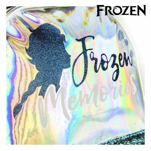Skoletaske Frozen 72679 Lyseblå Metallic - Image 4