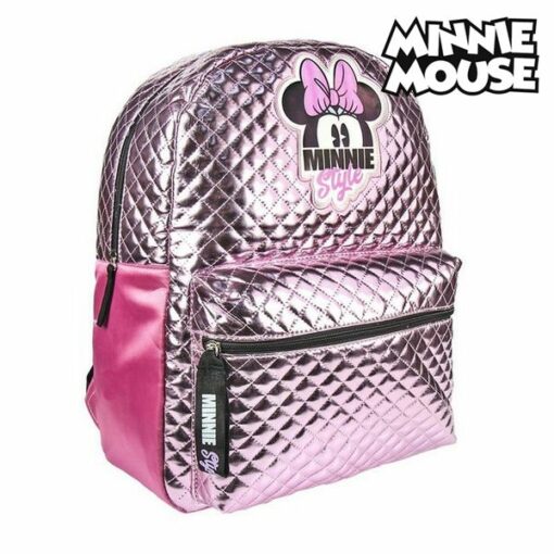 Skoletaske Minnie Mouse Pink