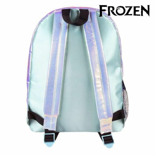 Skoletaske Frozen 72696 Lyseblå Metallic - Image 4