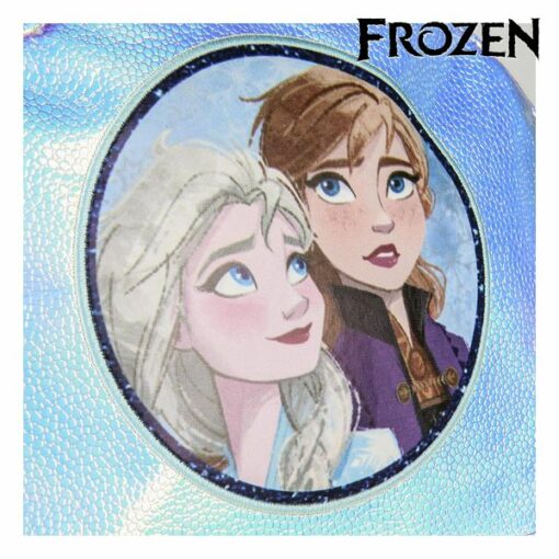 Skoletaske Frozen 72696 Lyseblå Metallic - Image 2