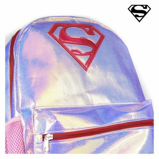 Skoletaske Superman Pink - Image 3