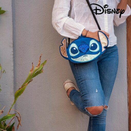 Shoulder Bag Stitch Disney 72809 Blå - Image 3