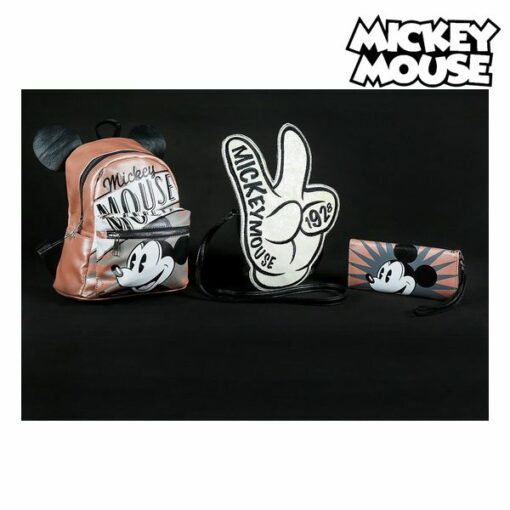 Casual Rygsæk Mickey Mouse 72817 Gylden - Image 4