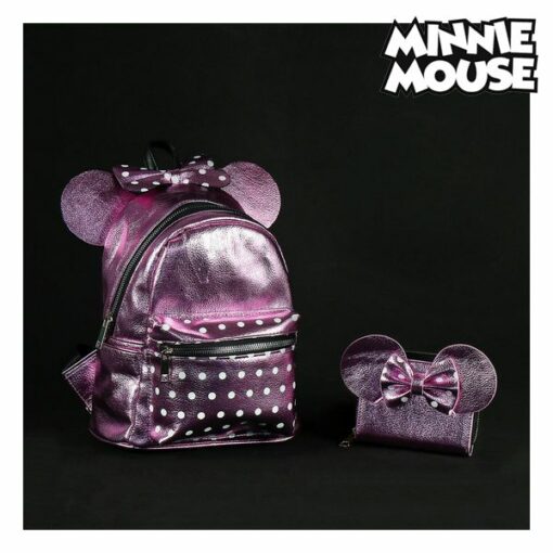 Casual Rygsæk Minnie Mouse 72821 Pink - Image 4