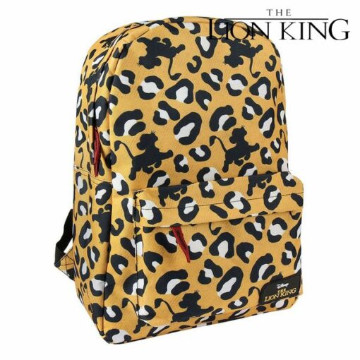Skoletaske The Lion King 72831 Gul