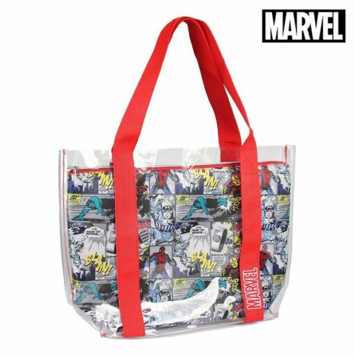 Håndtasker Marvel 72897 Gennemsigtig
