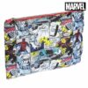 Skoletaske Marvel 72901 Gennemsigtig Rød - Image 4