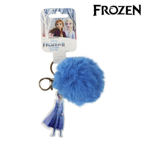 Nøglering med krammedyr Elsa Frozen 74017 Blå