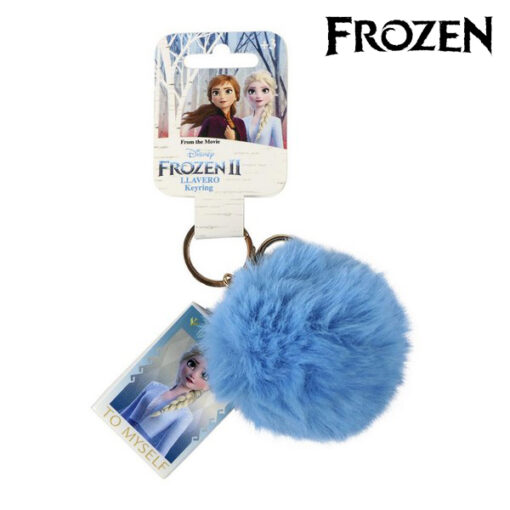Nøglering med krammedyr Elsa Frozen 74031 Turkisblå