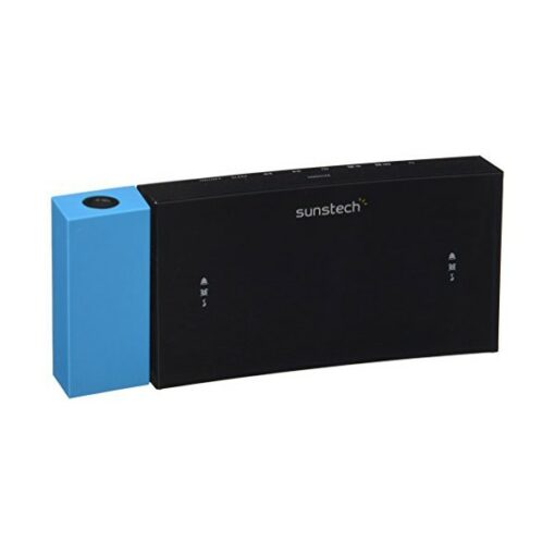 Clockradio Sunstech 1,2" LED Sort Blå - Image 2