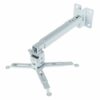 Tilt og swivel loftsmontering til projektorer iggual STP02-S IGG314579 -22,5 - 22,5° -15 - 15° Aluminium Hvid - Image 3