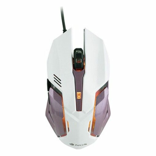 LED gaming-mus NGS GMX-100 2400 dpi LED Hvid Pink