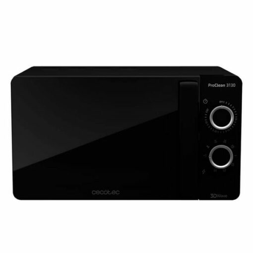 Mikrobølgeovnen med Grill Cecotec ProClean 3130 20 L 700W Sort